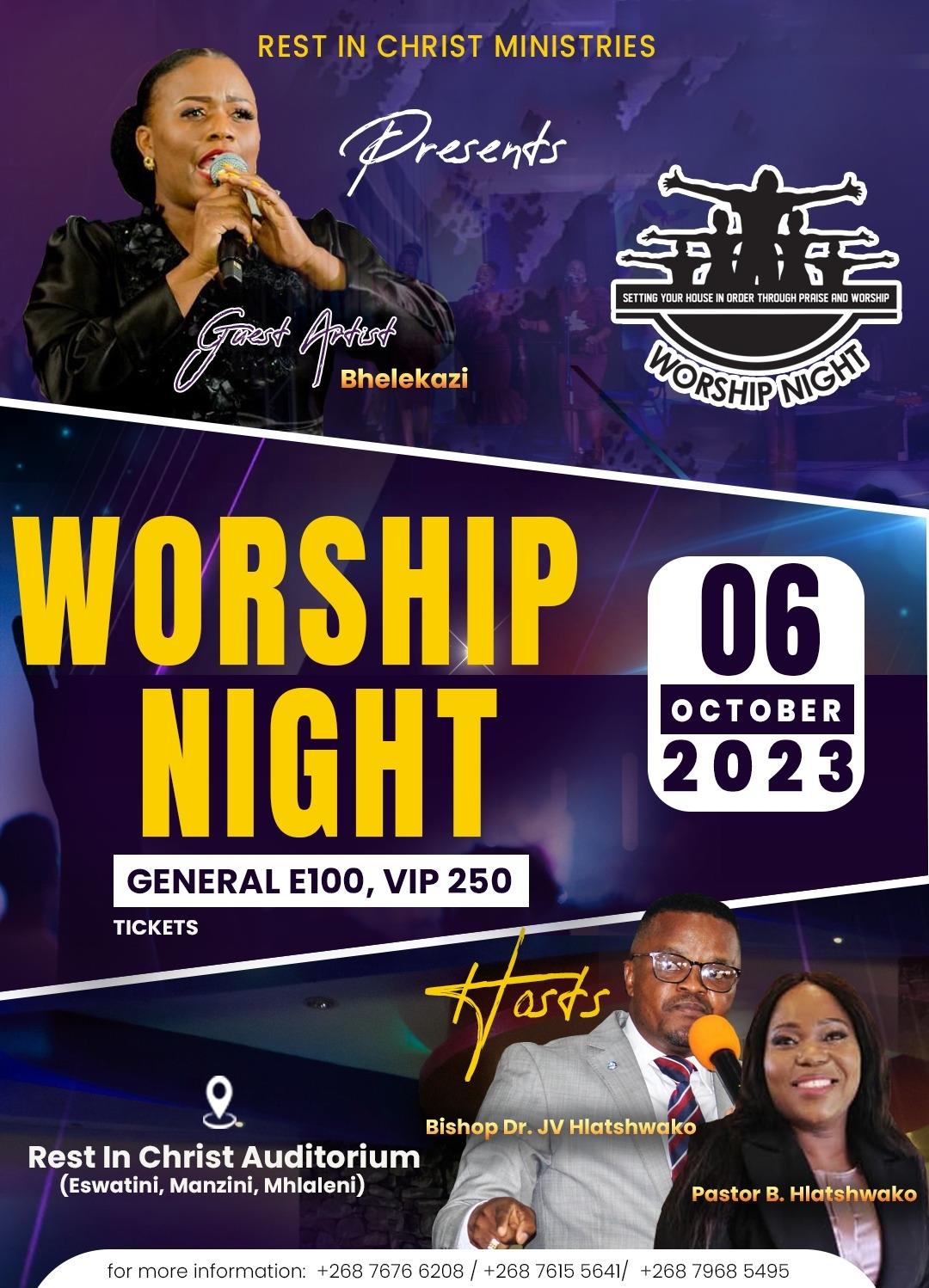 Worship Night 2023 Pic